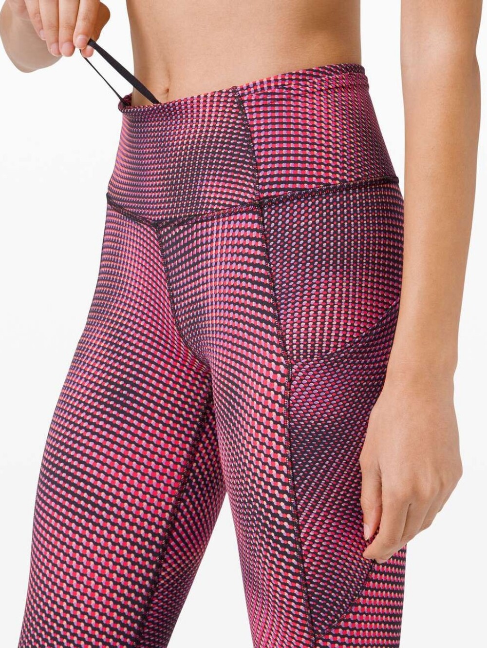 Rare Lululemon Fast and Free High-Rise Crop II 19" *SeaWheeze 2020